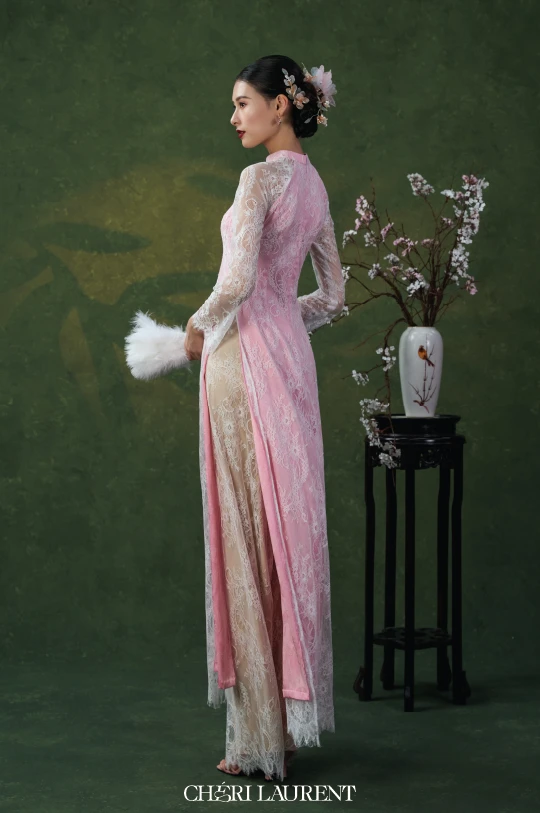 Áo dài  Liên Chi - MAY RIÊNG